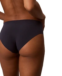 Calvin Klein Invisibles Seamless Microfiber Stretch Hipster Panty, QD5414