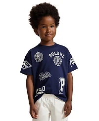 Polo Ralph Lauren Boys' 2T-7 Big Fit Cotton Graphic T-Shirt