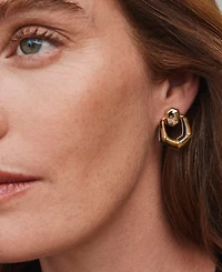 Kendra Scott 14k Gold-Plated Embry Open Frame Drop Earrings