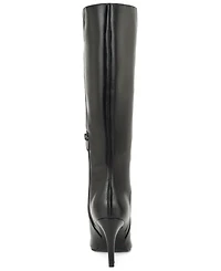 Nine West Women's Korin Wide-Calf Pointed Toe Stiletto Dress Boots