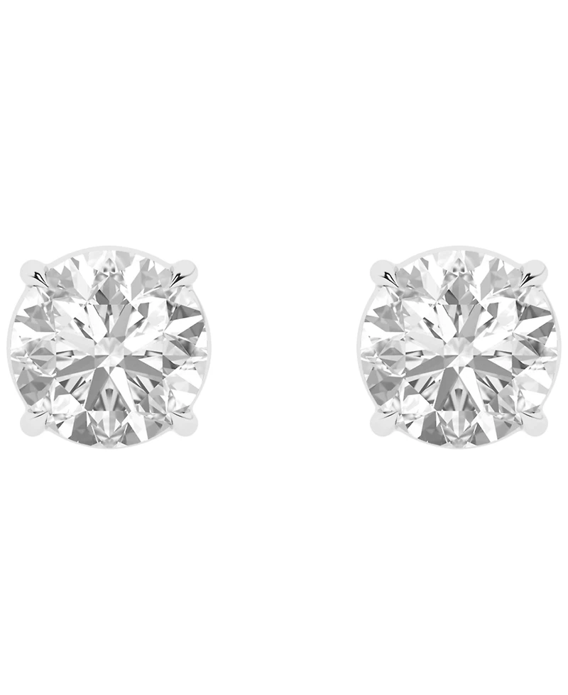 Macy's Diamond Stud Earrings (1 ct. t.w.) in 14k White Gold (Also Available in 14k Yellow Gold)
