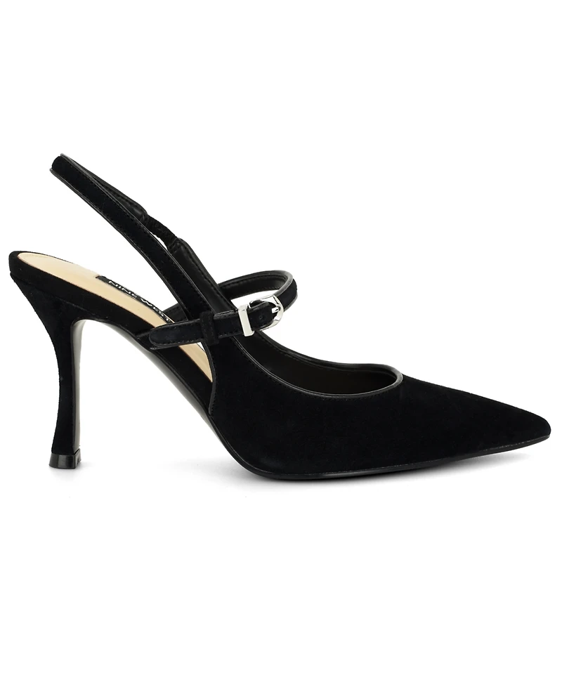 Nine West Women's Amela Mary Jane Slingback Dress Pumps