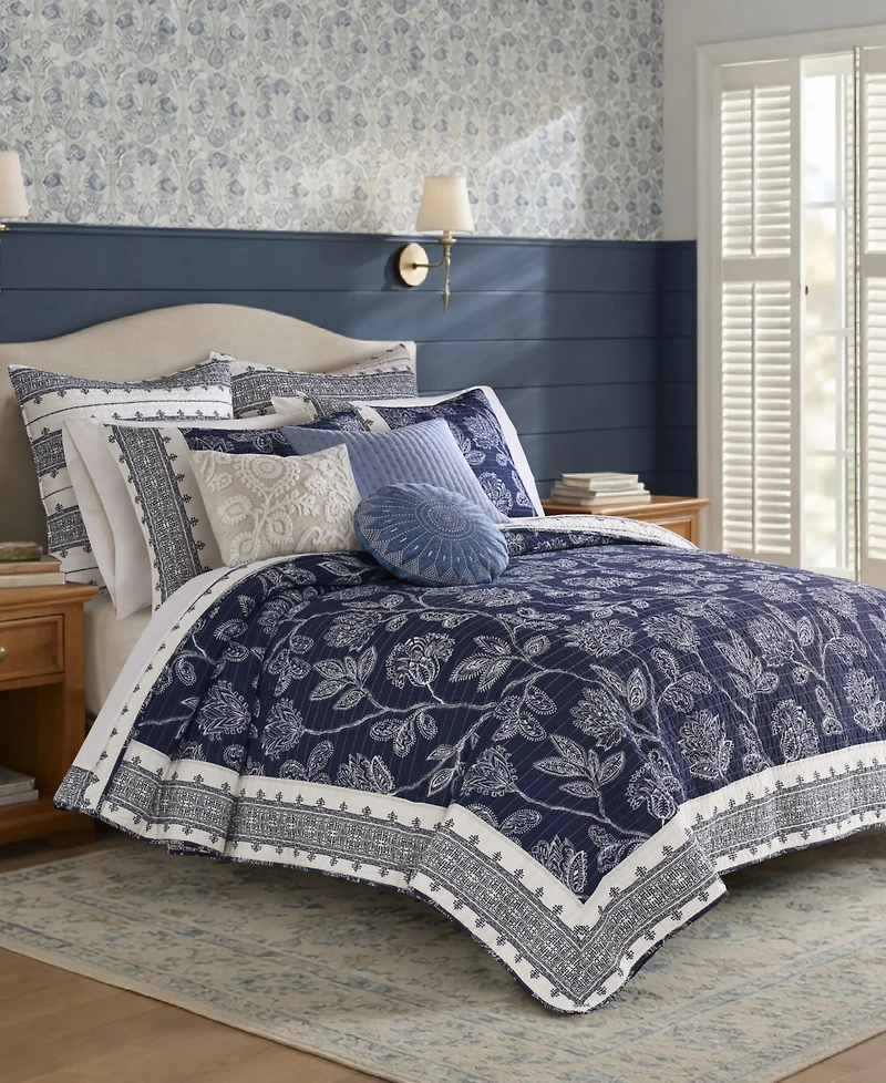Levtex Home Sonoire Reversible 3-Piece Quilt Set, King/California King