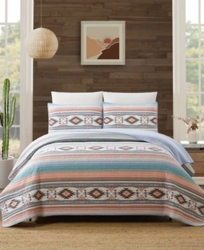 Modern Heirloom Sunset Canyon Reversible 3 Piece Quilt Sets