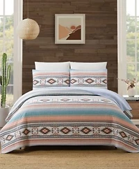 Modern Heirloom Sunset Canyon Reversible 3 Piece Quilt Sets