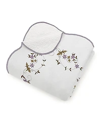 Modern Heirloom Gwen Floral Embroidered 3-Piece Quilt Set, Full/Queen