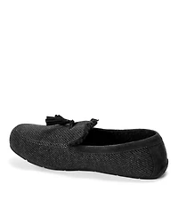 Dearfoams Men's Perkins Moccasin Slippers