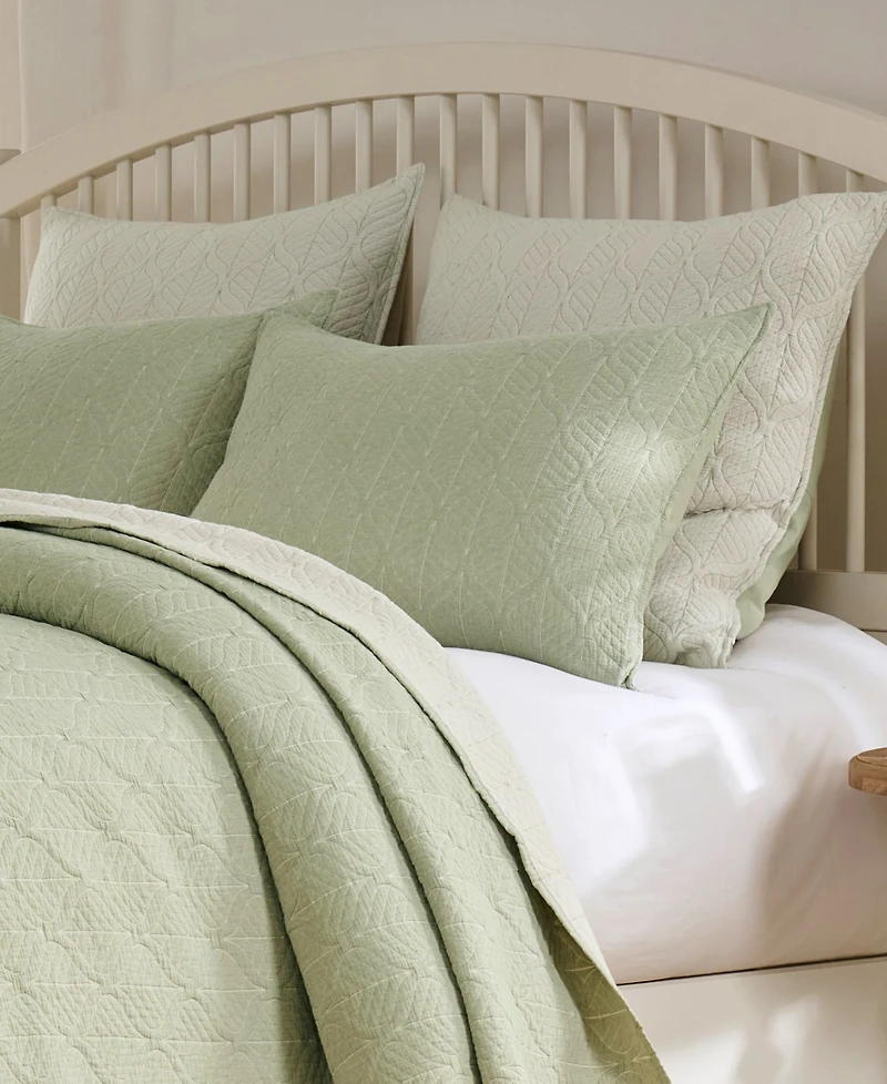 Greenland Home Fashions Harper Lightweight Pillow Sham, Standard
