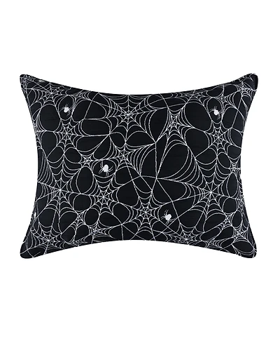 Greenland Home Fashions Spinderella Jacquard-Woven Lightweight Pillow Sham, Standard