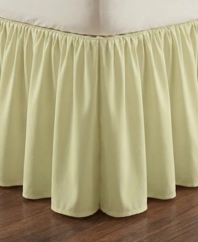 Greenland Home Fashions Landris Ruffled 15" Bed Skirt