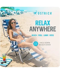 Ostrich The Backpack 3N1 Portable Chair Cooler Bag and Reclining Lounger