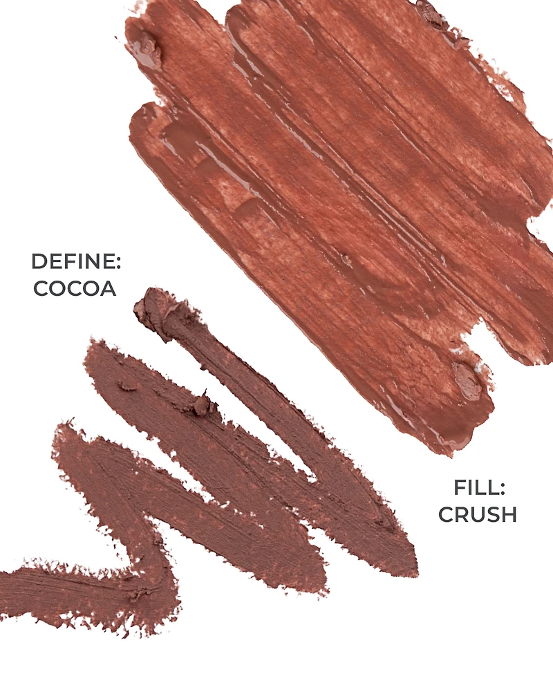 PUR Minerals Silky Sculpt Creamy Dual Ended Lip Liner Pencil, 0.027 oz.
