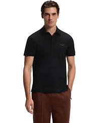 Boss by Hugo x Aston Martin Men'sCotton Mercerized Cotton Jacquard Regular-Fit Polo Shirt