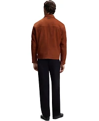 Boss by Hugo x Aston Martin Men's Suede Regular-Fit Jacket