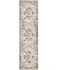 Mink Home Homewell Machine Washable HAM4005 2'x6'11" Runner Area Rug