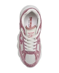 True Religion Little Girls' Kali Chuncky Logo Sneaker