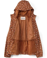 Lands' End Women's Print Squall Packable Rain Jacket
