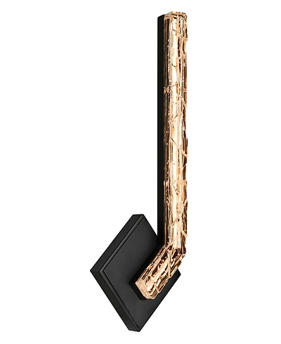 Cwi Lighting Contour 19" Metal Outdoor Sconce