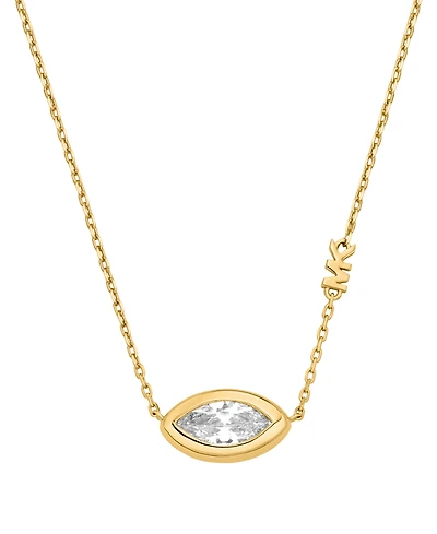 Michael Kors Marquise Pendant Necklace