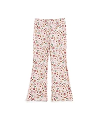 Sweet Wink Toddler Girls 2T to 4T Berry Floral Flare Legging