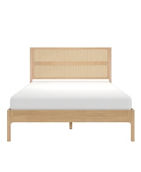 Plank+Beam Elio Rattan Queen Bed