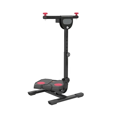 Sevorley Twist Waist Exercise Machine with Adjustable Handlebar, Lcd Monitor, Foldable Steel Frame