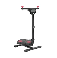 Sevorley Twist Waist Exercise Machine with Adjustable Handlebar, Lcd Monitor, Foldable Steel Frame
