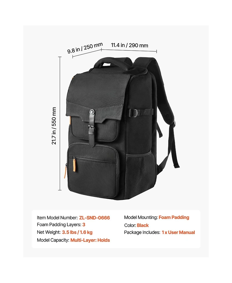 Sugift Miniature Transport Bag Fits 58 Infantry Minis 3-Layer Foam Storage