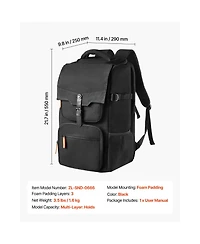 Sugift Miniature Transport Bag Fits 58 Infantry Minis 3-Layer Foam Storage