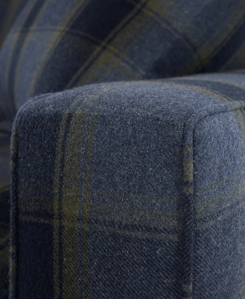 Radley Special Edition Wool Plaid Sofa, Macy's Exclusive