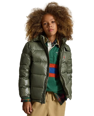 Polo Ralph Lauren Boys' 8-20 The Gorham Glossed Down Jacket