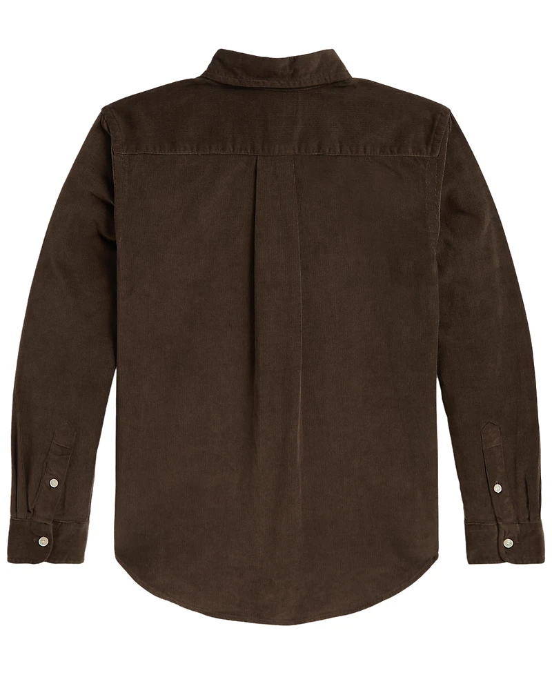Polo Ralph Lauren Boys' 8-20 Bear Cotton Corduroy Shirt