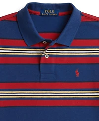 Polo Ralph Lauren Boys' 8-20 Striped Cotton Mesh Shirt
