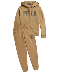 Polo Ralph Lauren Boys' 8-20 Logo Fleece Full-Zip Hoodie