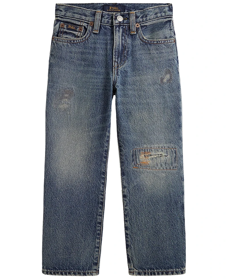 Polo Ralph Lauren Boys' 2T-7 Lynwood Relaxed-Fit Distressed Jeans