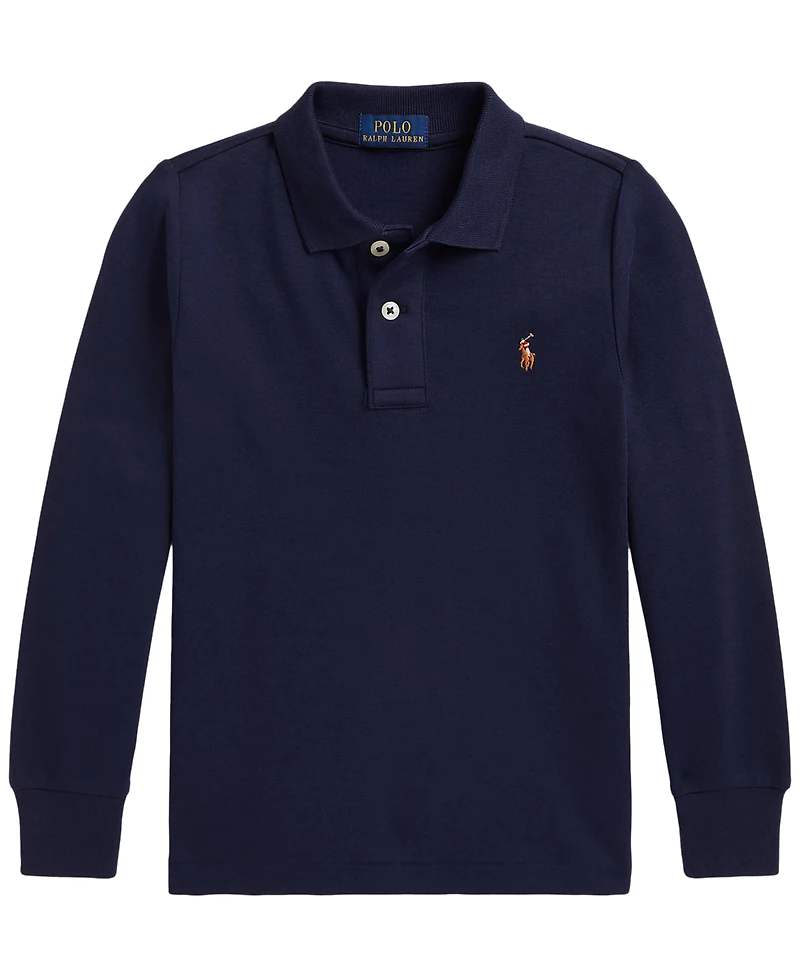 Polo Ralph Lauren Boys' 2T-7 Soft Cotton Long-Sleeve Shirt