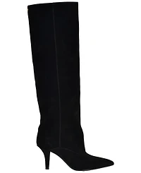 Guess Women's Carolan Tall Suede Stiletto Heel Boots