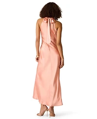 Steve Madden Women's Lara Satin Maxi Dress