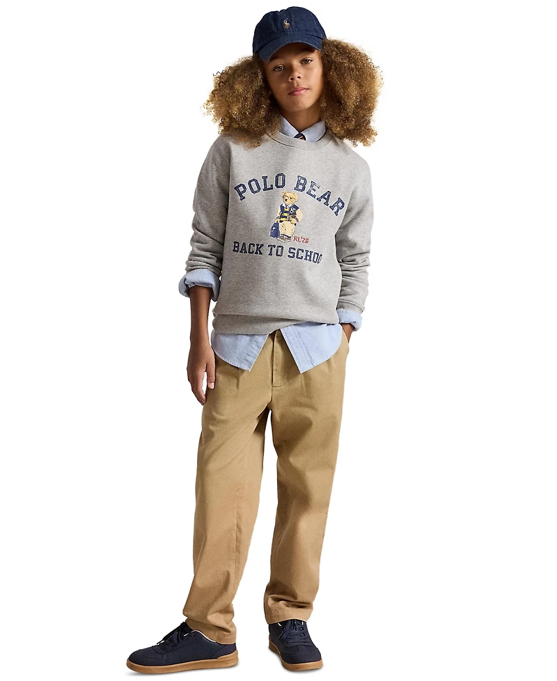 Polo Ralph Lauren Boys' 8-20 Bear Fleece Sweatshirt