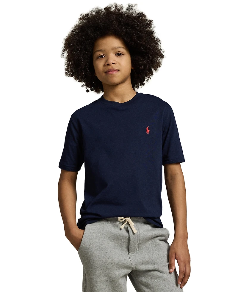 Polo Ralph Lauren Big Boys Cotton Jersey Crewneck T-Shirt