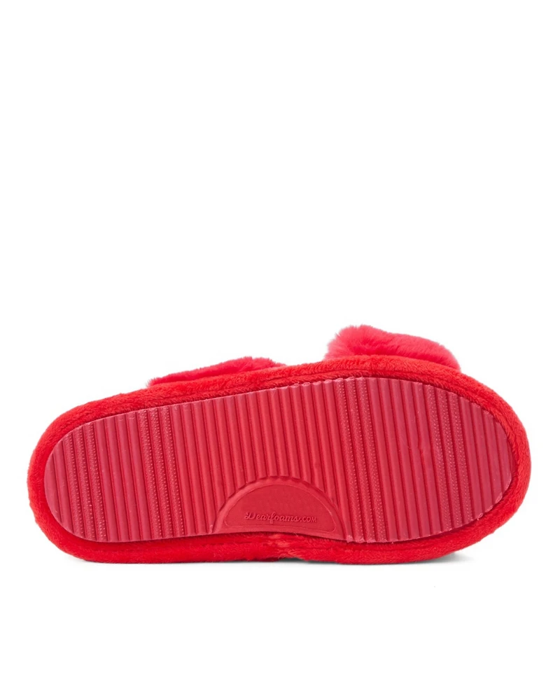 Dearfoams Women's Mama Fur Slide Slippers