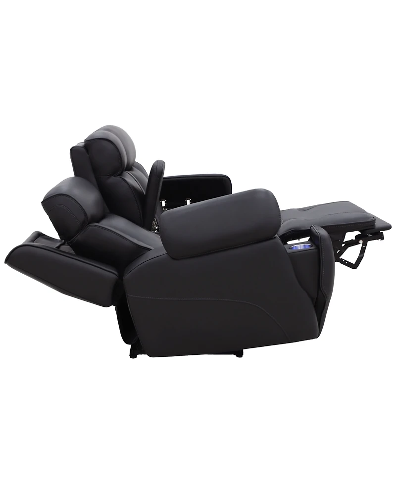 Aries Triple Power Zero Gravity Theater Loveseat Sofa, Macy's Exclusive