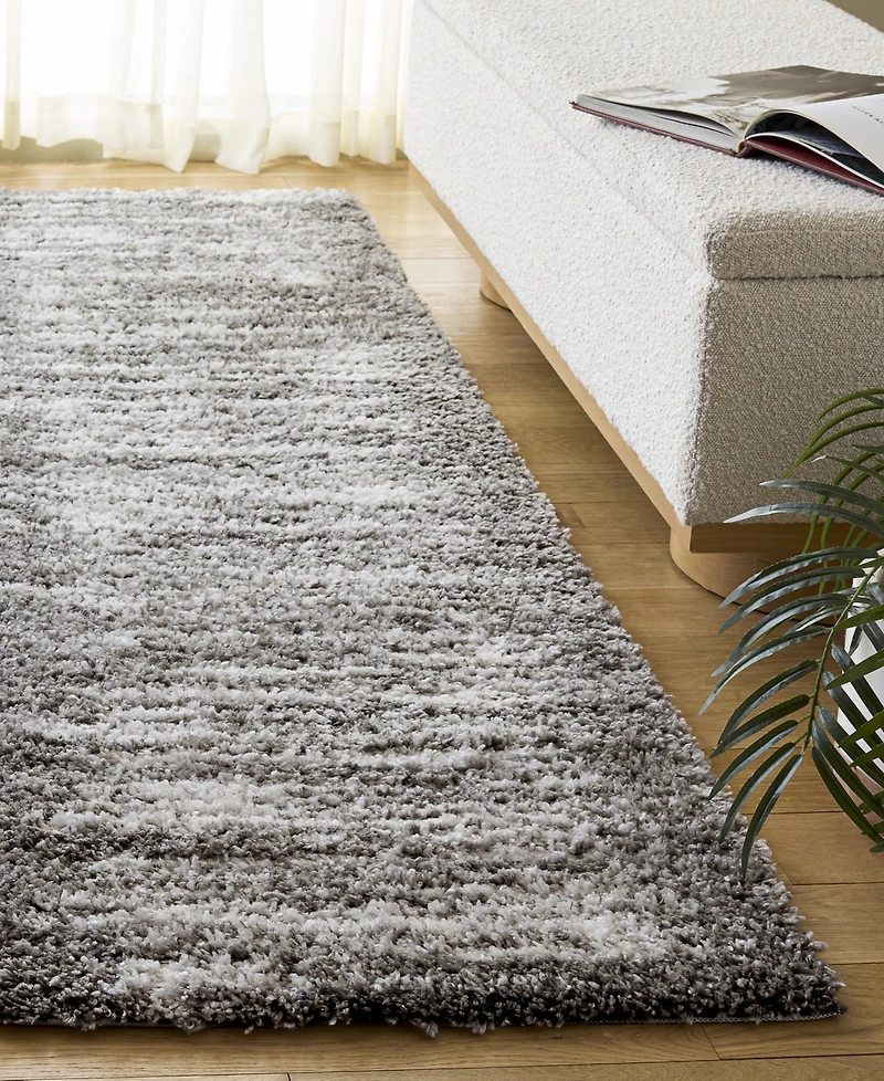 Safavieh Ravine Shag RVE360F 2'2"x8' Runner Area Rug