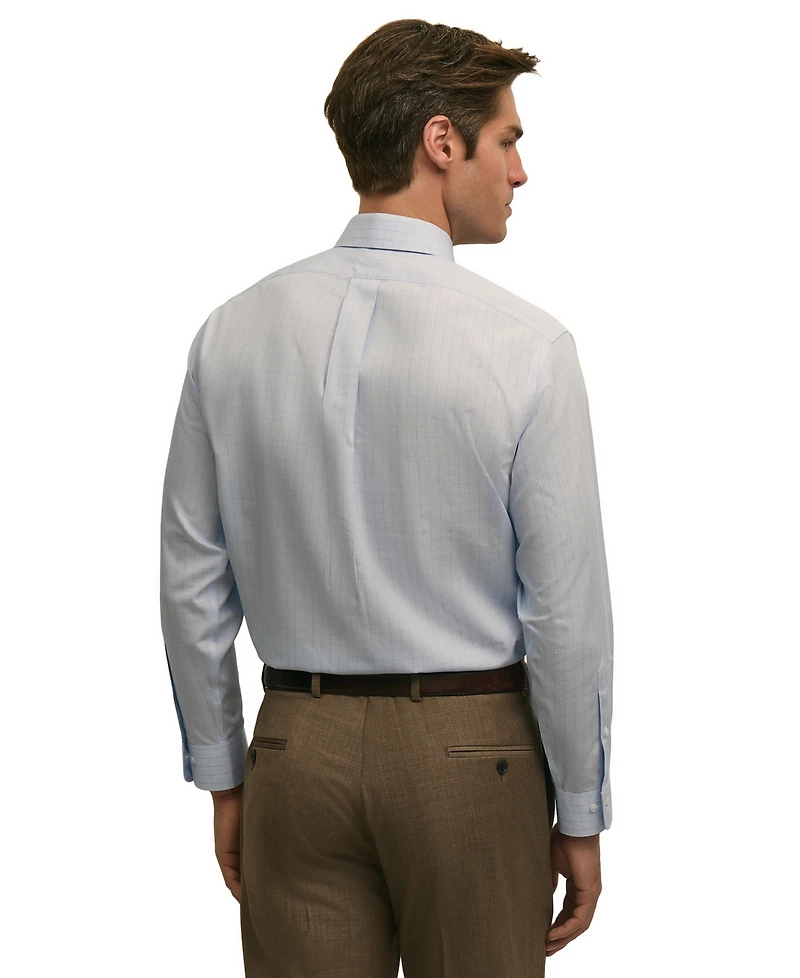 B by Brooks Brothers Men's Spread Collar Dress Shirt