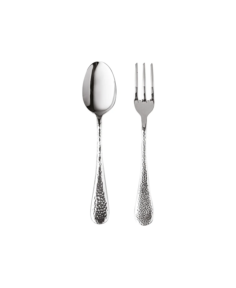 Mepra Serving Set Fork and Spoon Flatware Set, Set of 2