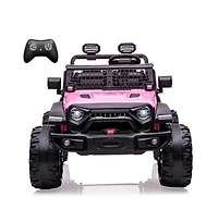 homfan 2-Seat Kids Ride-On Electric Truck with Remote Control, Ages 3-8