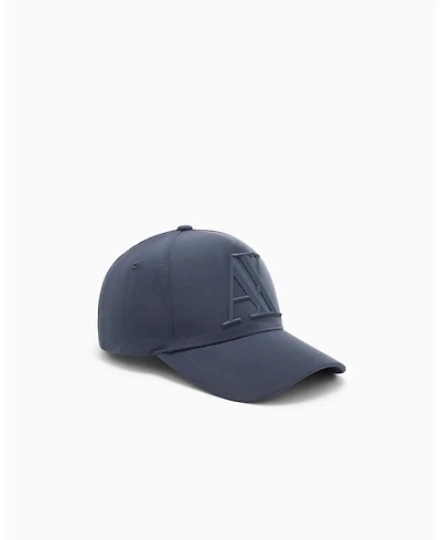 A|X Armani Exchange Men's Rubber Logo Hat