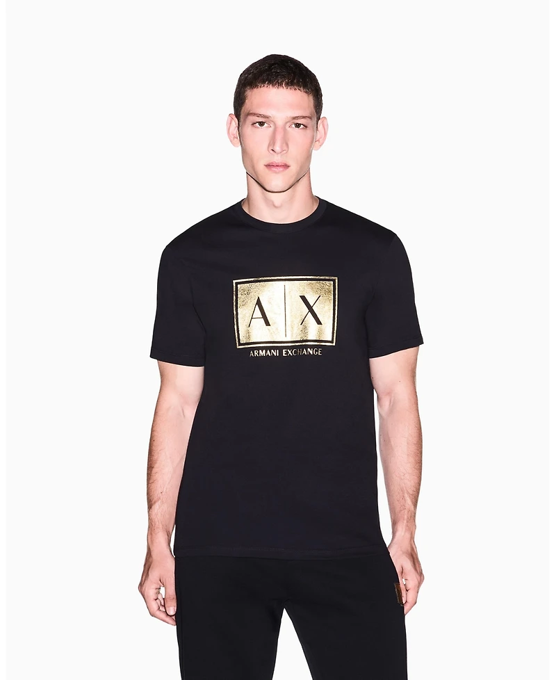 A|X Armani Exchange Men's Box Logo T-Shirt