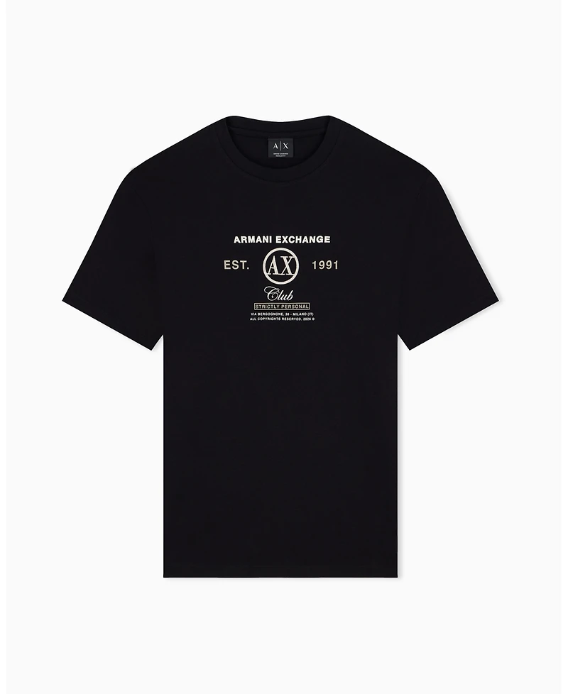 A|X Armani Exchange Men's Letterman Logo T-Shirt