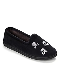 Dearfoams Women's Halloween Velour Closed Back Slippers